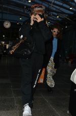 RITA ORA Arrives at Heathrow Airport in London 12/08/2017