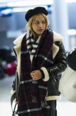 RITA ORA at JFK Airport in New York 12/18/2017