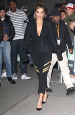 RITA ORA Leaves Build Series Studio in New York 12/07/2017
