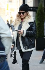 RITA ORA Leaves Her Hotel in New York 12/21/2017