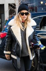 RITA ORA Leaves Her Hotel in New York 12/21/2017