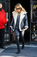 RITA ORA Leaves Her Hotel in New York 12/21/2017