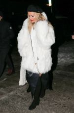 RITA ORA Night Out in Aspen 12/28/2017