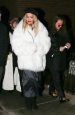 RITA ORA Night Out in Aspen 12/28/2017
