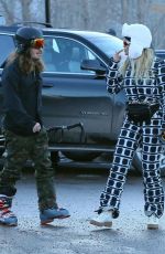 RITA ORA Out and About in Aspen 12/28/2017