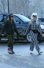 RITA ORA Out and About in Aspen 12/28/2017