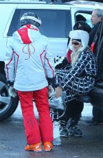 RITA ORA Out and About in Aspen 12/28/2017
