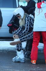 RITA ORA Out and About in Aspen 12/28/2017