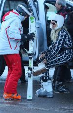 RITA ORA Out and About in Aspen 12/28/2017