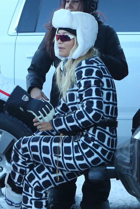 RITA ORA Out and About in Aspen 12/28/2017