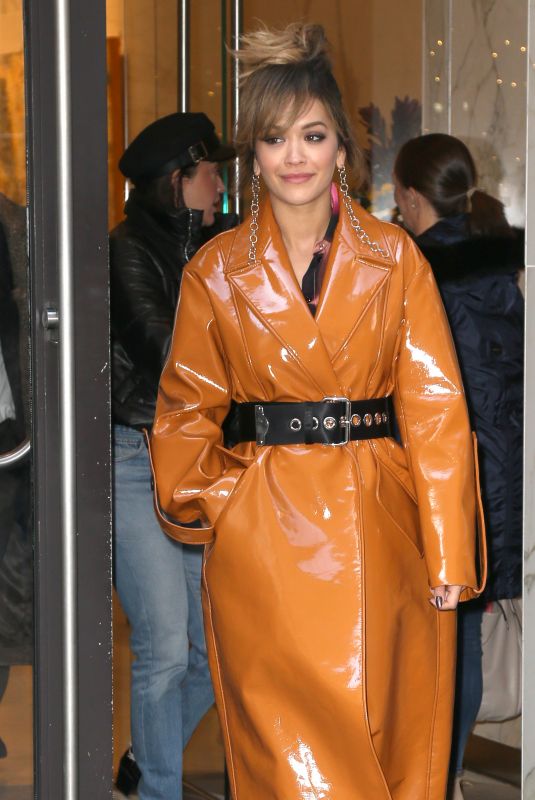 RITA ORA Out in New York 12/07/2017