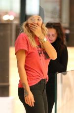 RITA ORA Shopping at Prada Store in London 12/21/2017