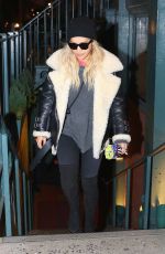 RITA ORA Shopping at Prada Store in London 12/21/2017