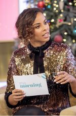ROCHELLE HUMES at This Morning Show in London 12/21/2017