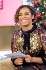 ROCHELLE HUMES at This Morning Show in London 12/21/2017