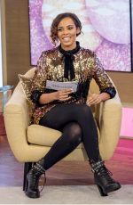 ROCHELLE HUMES at This Morning Show in London 12/21/2017
