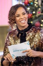 ROCHELLE HUMES at This Morning Show in London 12/21/2017