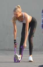 ROMEE STRIJD on the Set of Victoria