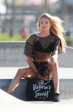ROMEE STRIJD on the Set of Victoria