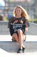 ROMEE STRIJD on the Set of Victoria