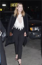 ROSAMUND PIKE Night Out in New York 12/17/2017
