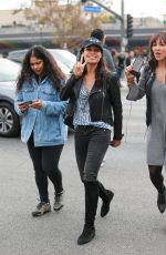 ROSARIO DAWSON Out Protesting in Los Angeles 12/20/2017