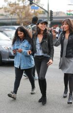 ROSARIO DAWSON Out Protesting in Los Angeles 12/20/2017