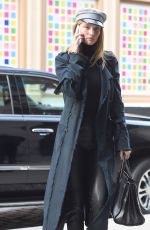 ROSIE HUNTINGTON-WHITELEY Leaves Her Hotel in New York 12/06/2017