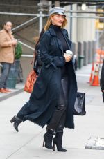 ROSIE HUNTINGTON-WHITELEY Leaves Her Hotel in New York 12/06/2017