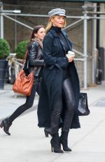 ROSIE HUNTINGTON-WHITELEY Leaves Her Hotel in New York 12/06/2017