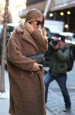 ROSIE HUNTINGTON-WHITELEY Out and About in New York 12/07/2017
