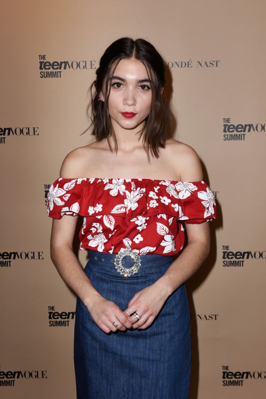 ROWAN BLANCHARD at Teen Vogue Summit LA in Playa Vista 12/02/2017