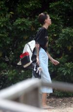 RUBY ROSE and JESSICA ORIGLIASSO at a Beach in Byron Bay 12/02/2017