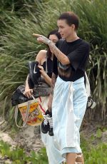 RUBY ROSE and JESSICA ORIGLIASSO at a Beach in Byron Bay 12/02/2017