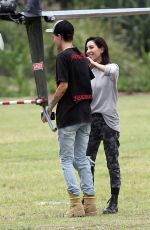 RUBY ROSE and JESSICA ORIGLIASSO at Heli Tour in Byron Bay 12/03/2017