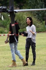RUBY ROSE and JESSICA ORIGLIASSO at Heli Tour in Byron Bay 12/03/2017