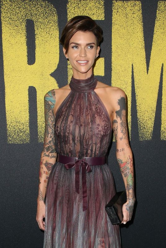 RUBY ROSE at Pitch Perfect 3 Premiere in Hollywood 12/12/2017