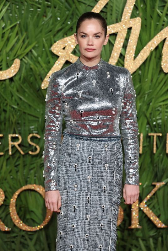 RUTH WILSON at British Fashion Awards 2017 in London 12/04/2017