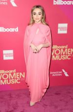 SABRINA CARPENTER at 2017 Billboard Women in Music Awards in Los Angeles 11/30/2017