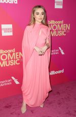 SABRINA CARPENTER at 2017 Billboard Women in Music Awards in Los Angeles 11/30/2017