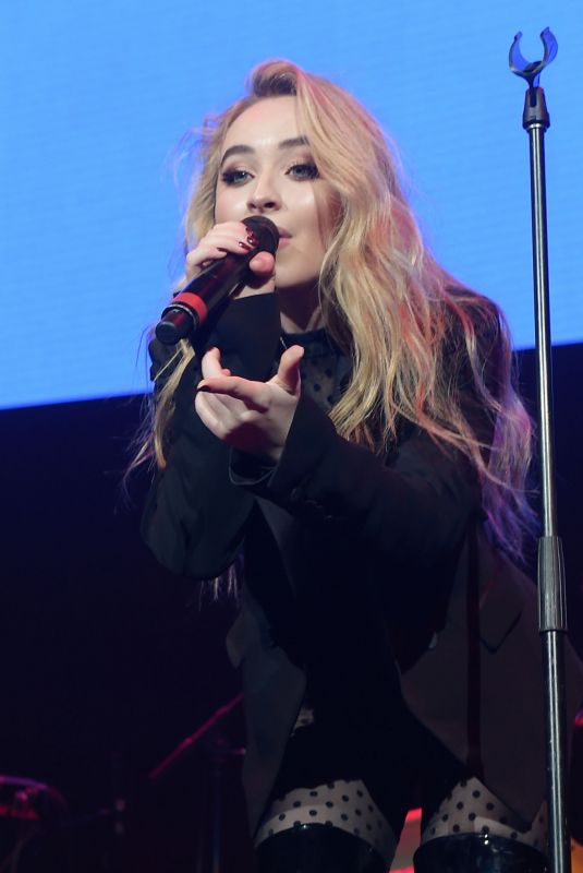 SABRINA CARPENTER Performs at 93.3 Flz
