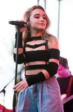 SABRINA CARPENTER Performs at Y100 Jingle Ball in Sunrise Florida 12/17/2017