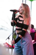 SABRINA CARPENTER Performs at Y100 Jingle Ball in Sunrise Florida 12/17/2017