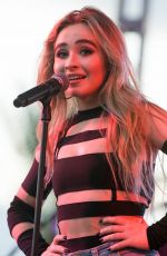 SABRINA CARPENTER Performs at Y100 Jingle Ball in Sunrise Florida 12/17/2017