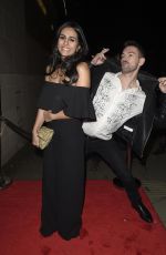 SAIR KHAN at Coronation Street Christmas Party in Manchester 12/08/2017