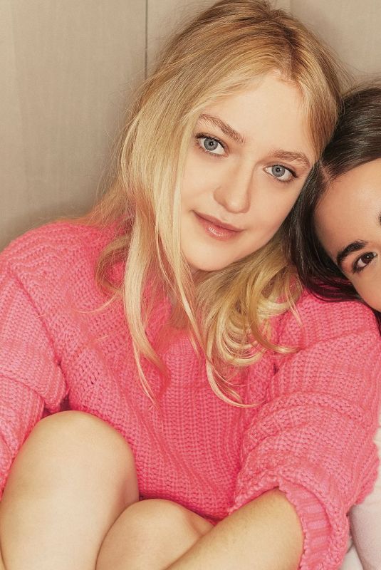 DAKOTA FANNING and ALESSANDRA GARCIA-LORIDO in Glamour Magazine, January 2018