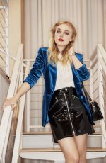 DAKOTA FANNING and ALESSANDRA GARCIA-LORIDO in Glamour Magazine, January 2018