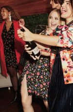DAKOTA FANNING and ALESSANDRA GARCIA-LORIDO in Glamour Magazine, January 2018