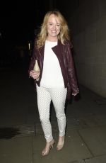 SALLY ANN MATHEWS at Coronation Street Christmas Party in Manchester 12/08/2017