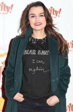 SAMANTHA BARKS at Nativity Gala Night in London 12/14/2017